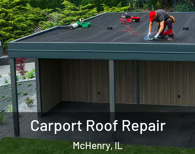  Carport Roof Repair McHenry, IL