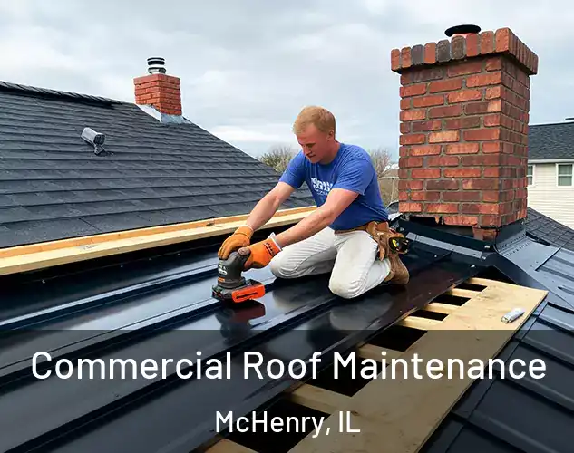  Commercial Roof Maintenance McHenry, IL