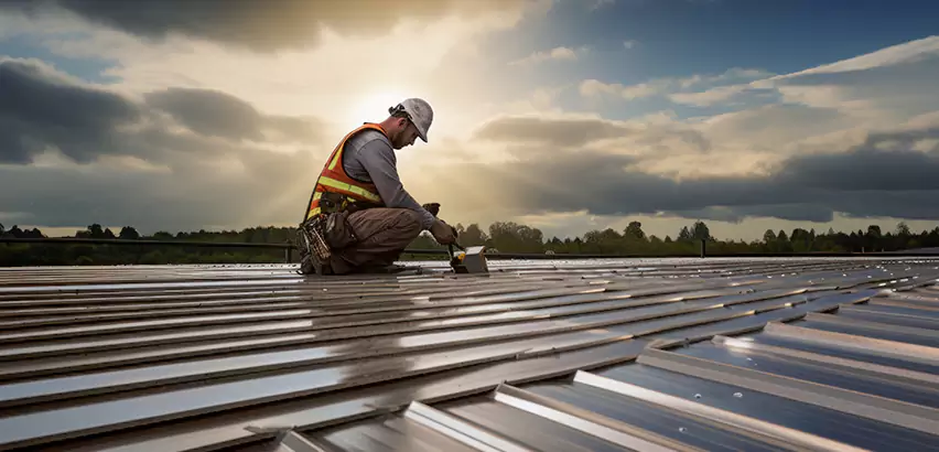 Commercial Roof Restoration in McHenry