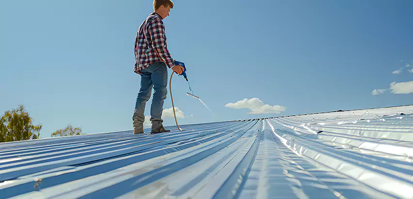 EPDM Roofing Installation Drip Edge in McHenry