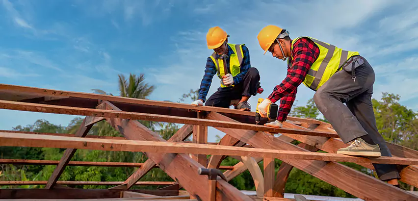Mobile Home Roof Truss Repair in McHenry