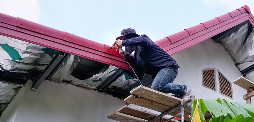 Residential Wind Damage Roof Repair in McHenry