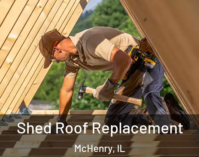  Shed Roof Replacement McHenry, IL